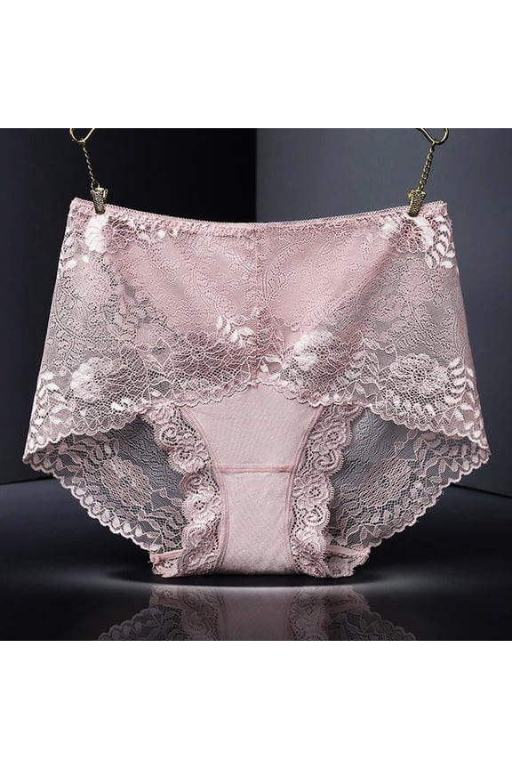 Eatable Panties Panties Briefs Casual Tie Seamless Waistband Brown XL