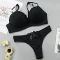 thumbnail image 1 of HUPOM Feminine Underwear For Men Panties For Women Briefs Leisure Belt Comfort Waist Black L, 1 of 9