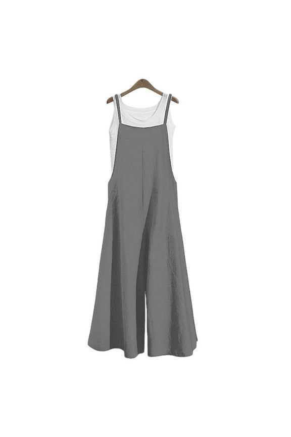 Goth Pants Pants Harem Mid Waist Rise Long Straight-Leg L