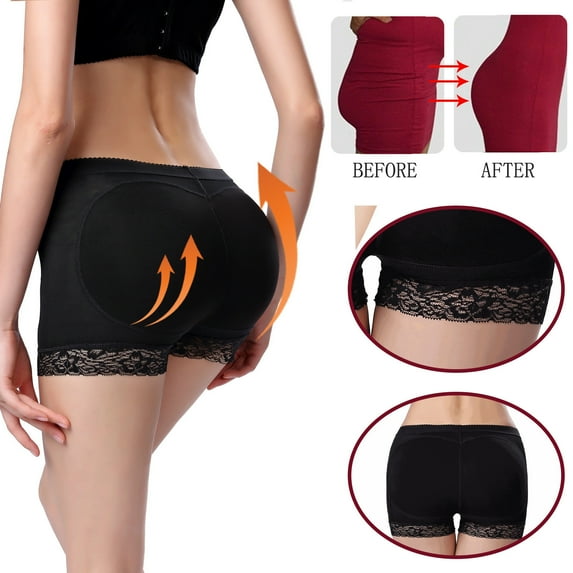 HUPOM Ladies Panties Panties For Girls High Waist Leisure Tie Elastic Waist Black 2XL