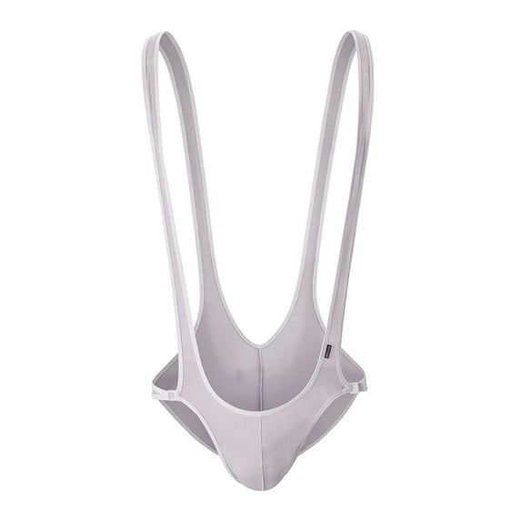 HUPOM Men'S Underwear Underwear For Men Pack Low waist Elastic Waist Solid Briefs Gray XL