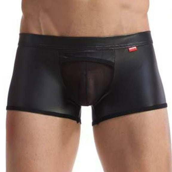 HUPOM Men'S Underwear Underwear For Men Pack Medium waist Comfort Waist Animal Print Boxer Briefs Black XL