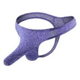 thumbnail image 1 of HUPOM Men'S Underwear Underwear For Men Pack Medium waist Comfort Waist Solid Briefs Purple M, 1 of 2