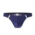 thumbnail image 1 of HUPOM Men'S Underwear Underwear For Men Pack Medium waist Comfort Waist Solid Thong Dark Blue XL, 1 of 4