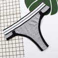 thumbnail image 1 of HUPOM No Show Panties For Women Seamless Panties For Girls Thong Activewear Tie Seamless Waistband Gray 3XL, 1 of 3