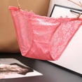 thumbnail image 1 of HUPOM Organic Cotton Underwear Womens Underwear Thong Leisure Tie Comfort Waist Red M, 1 of 5