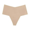 thumbnail image 1 of HUPOM Organic Cotton Underwear Womens Womens Panties Pants Activewear Tie Seamless Waistband Beige XL, 1 of 5
