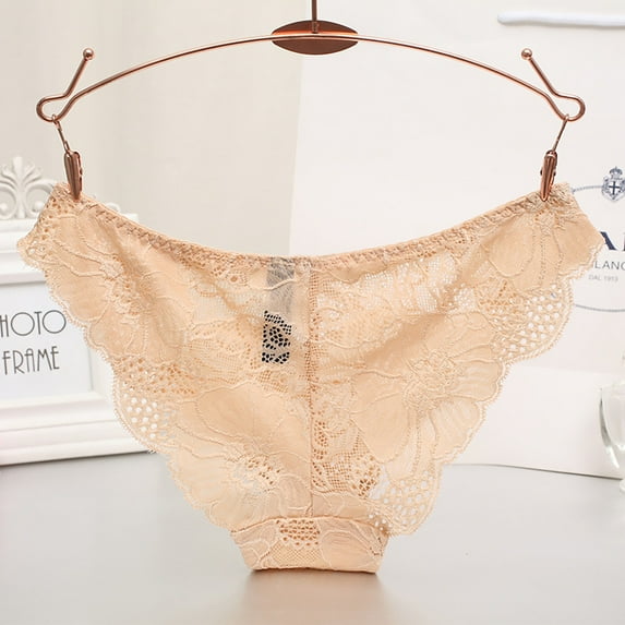 HUPOM Period Thong Underwear For Women Underwear For Women In Clothing Briefs Leisure Tie Seamless Waistband Yellow L