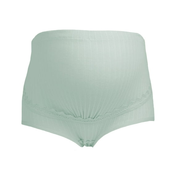 HUPOM Post Partum Underwear Women After Birth Panties For Girls High Waist Activewear None Maternity Waist Green XL