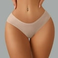 thumbnail image 1 of HUPOM Post Partum Underwear Women After Birth Womens Underwear Briefs Activewear None Seamless Waistband Beige M, 1 of 1