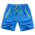thumbnail image 1 of HUPOM Shorts For Men Big And Tall Shorts For Men Fitted Mid Short Cycling Sky Blue L, 1 of 8