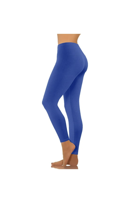 Straight Leg Sweatpants For Women Womens Pants Trousers High Waist Rise Full Straight-Leg Blue M
