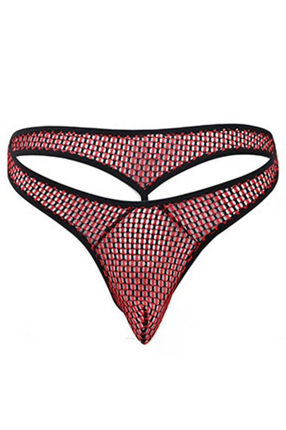 Women'S Underwear Funny Underwear For Women Low waist Drop Waist Printed Thong Red One Size