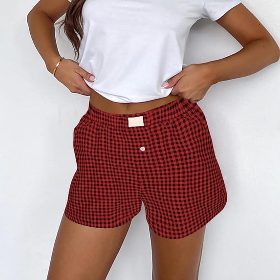 BONIXOOM Women Shorts for Women Women's Pants Shorts Mid Short Home Party Fitted Beach Straight-Leg Baggy Fit Suit size 12
