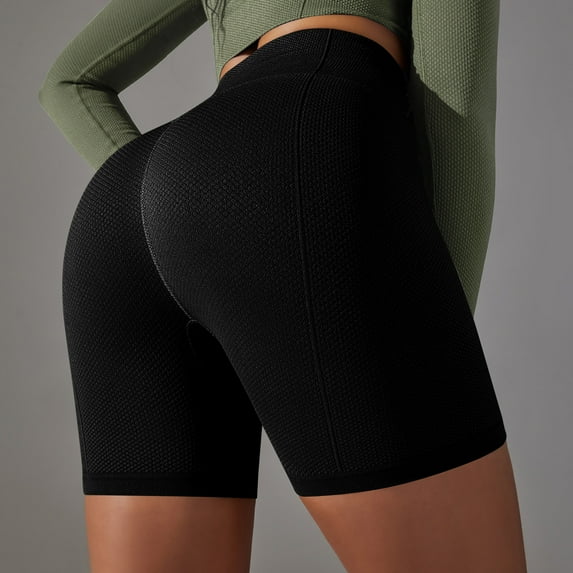 HUPOM Women Workout Shorts Women Yoga Pants Women Shorts Mid Short Camping Holiday Lightweight Love Slim-Leg Active Fit Shorts size 6