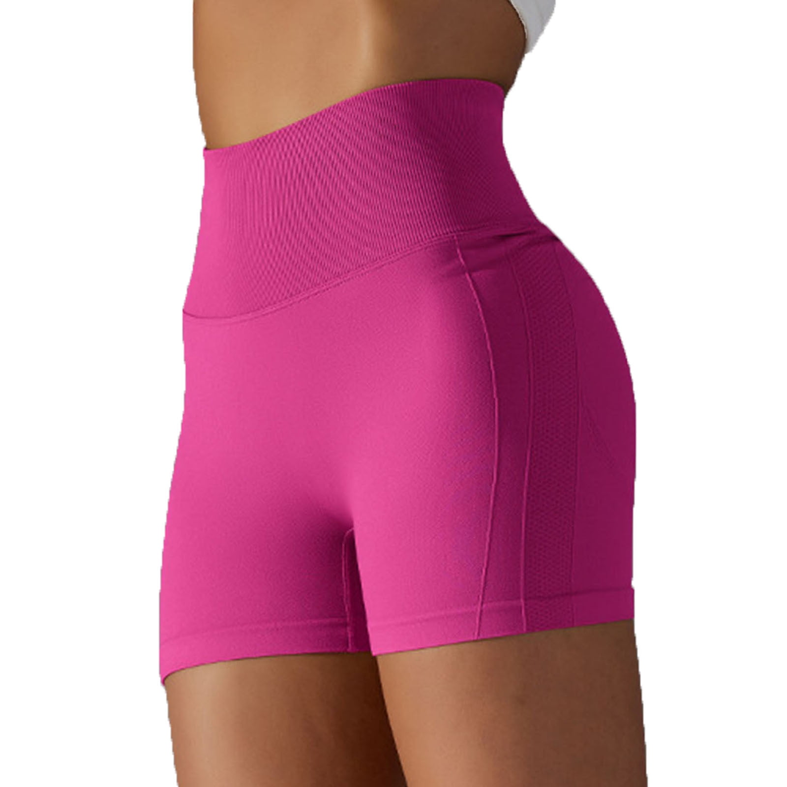 HUPOM Women Workout Shorts Women Yoga Pants Women Shorts Mid Short