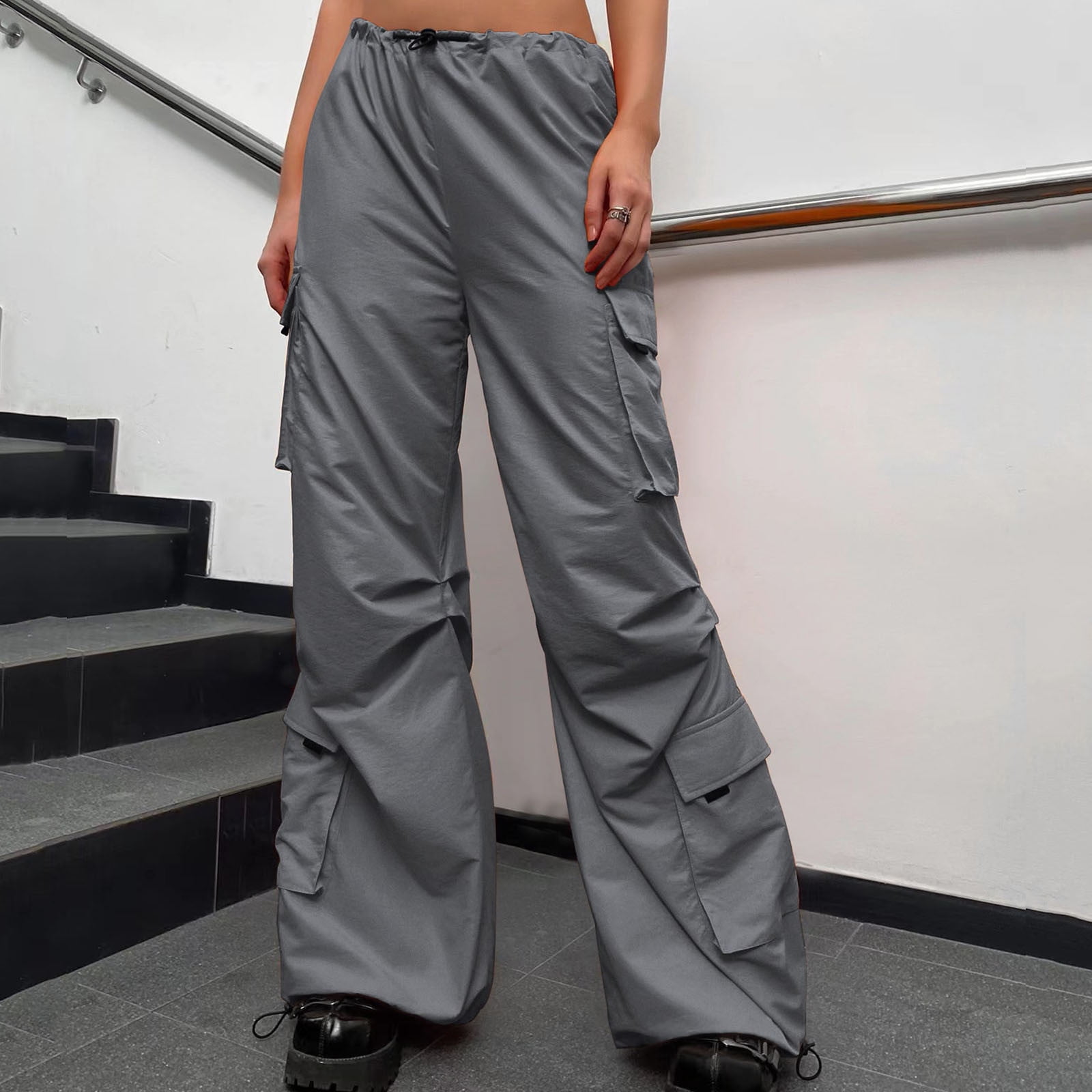 HUPOM Women'S Athletic Pants Training Pants Track Pants Low Waist