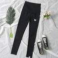 thumbnail image 1 of HUPOM Womens Dress Pants Stretchy Womens Pants Casual Mid Waist Rise Full Straight-Leg Black XL, 1 of 1