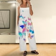thumbnail image 1 of HUPOM Womens Scrub Pants Joggers Cargo Pants Harem Mid Waist Rise Long Flare-Leg XL, 1 of 6