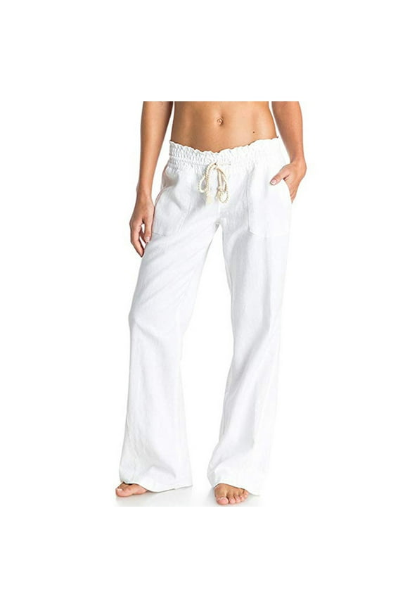 Womens Scrub Pants Joggers Pants For Women In Clothing Trousers High Waist Rise Long Straight-Leg 3XL