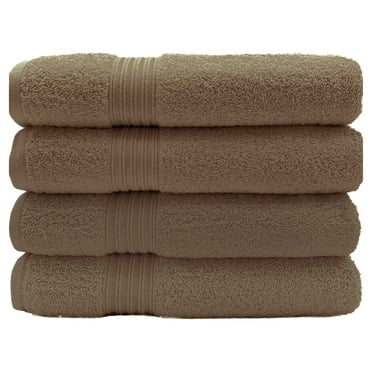 HURBANE HOME 4 Piece Super Soft Bath Towels for Bathroom, Highly Absorbent, Cotton Towels