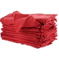 thumbnail image 1 of HURBANE HOME Shop Towel Industrial Grade 50 Pieces Shop Rags, Red Cleaning Towels Cloths Box., 1 of 6