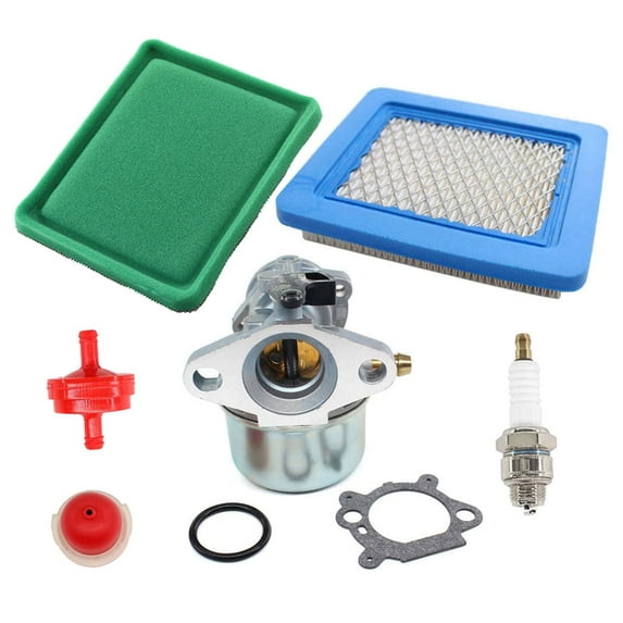 Carburetor Kit for Briggs & Stratton 790120 694202 499617 6150 4-7 Hp Engine 650 Series Troy Bilt 6.5Hp 799868 498254 Carb