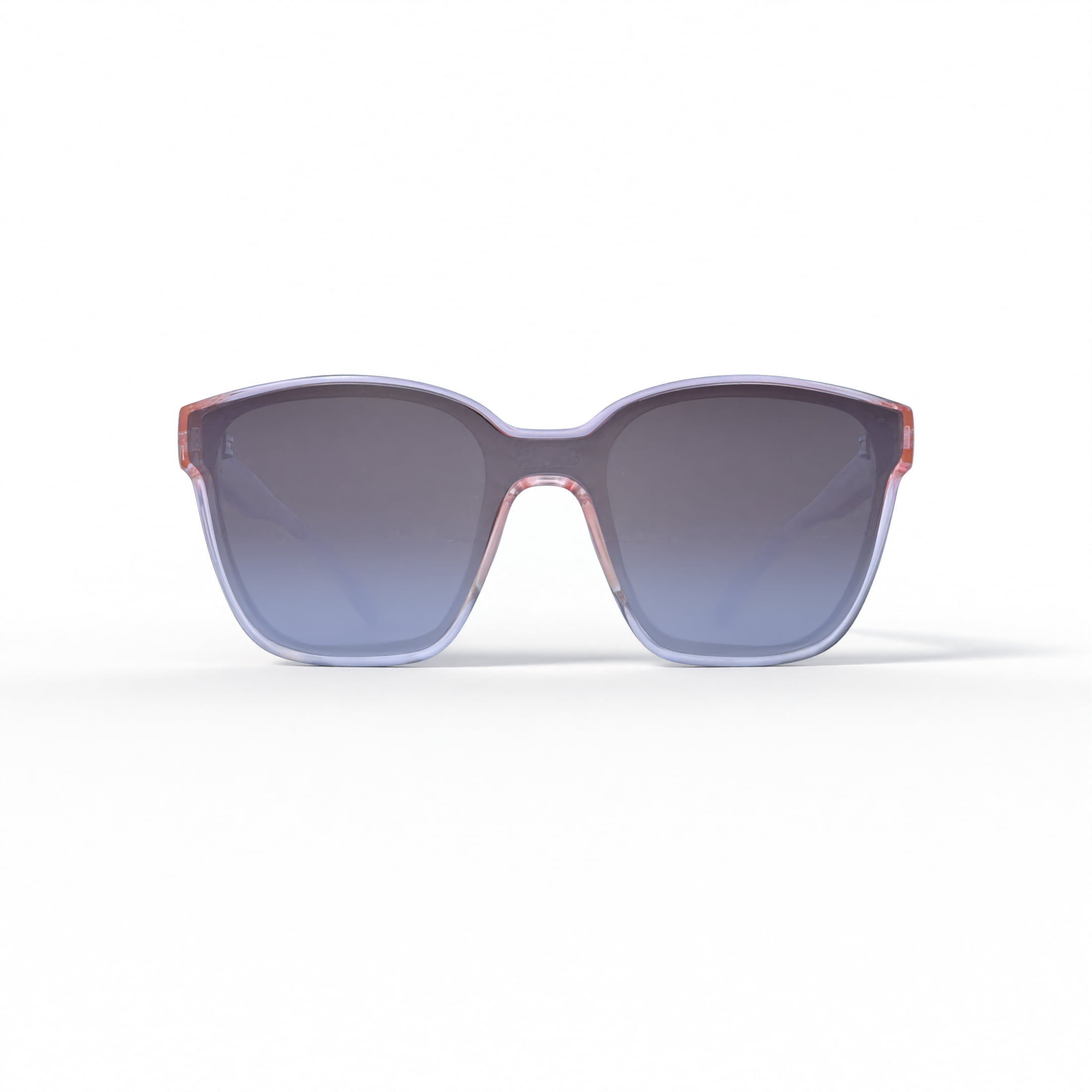 Hurley Dawny - HSL1014PS_688, shield sunglass, blush ombre frame & rosey brown gradient polarized lens + ar coating