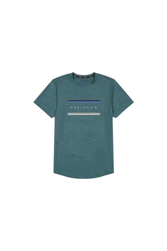 MEN'S SS PERFORMANCE T-SHIRT - SIZE: MEN XL - BLUE/GRAY