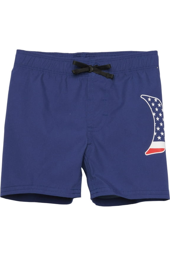 SWIMSUIT BOYS - SZ 18 MONTHS BLUE - BOARD SHORTS SWIM