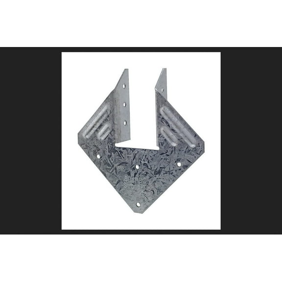 Simpson Strong-Tie Hurricane Tie H1Z ZMAX - Galvanized Steel Structural Tie - 1 Each
