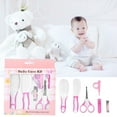 thumbnail image 1 of HURRISE 6pcs Daily Infant Kids Care Kit Baby Grooming Health Hair Care Products Kits Newborn Gift Box Nail Clipper Set Brush Scissors Comb etc, Baby Nail Scissors, Nail Clipper, 1 of 5