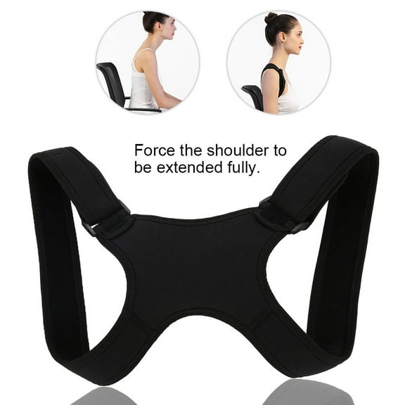 HURRISE Back Shoulder Posture Correction Band Humpback Back Pain Relief Corrector Brace, Posture Correction, Back Posture Correction