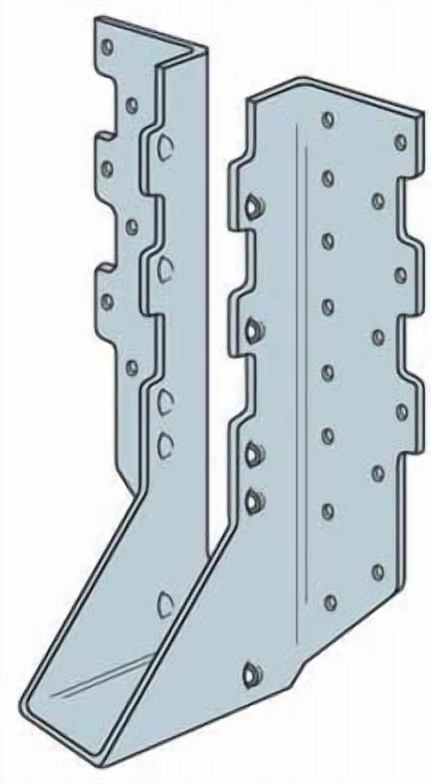 HUS1.81/10 Face-Mount Joist Hanger, HUS, Galvanized, 1-3/4 x 9-1/2-In. - Quantity 25
