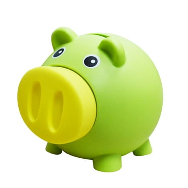 HUSAN Children's Candy Pig Piggy Bank Anti-Drop  Material Toy Coins Piggy Bank With Sound Children's gifts Home decor Change jar Save Money Box