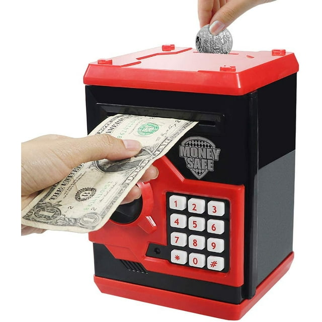 HUSAN Piggy Banks for Kids, Electronic Password Money Banks ATM Banks