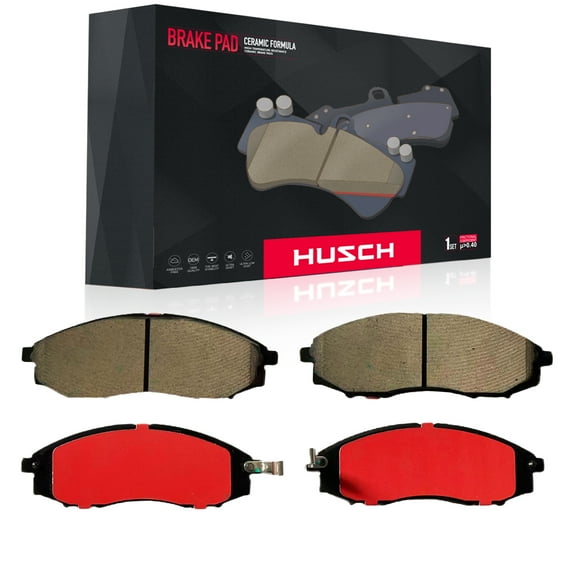 HUSCH Front Carbon Fiber Ceramic Brake Pads D830 Fit For Nissan Xterra 2000-2001