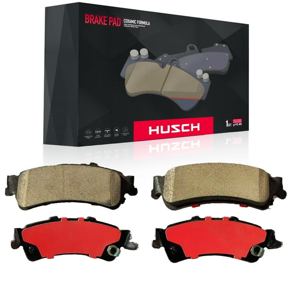 HUSCH Rear Carbon Fiber Ceramic Brake Pads D792 Fit For Chevrolet Silverado 1500