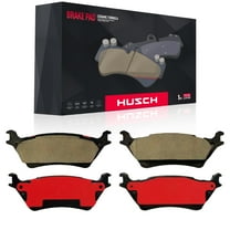 HUSCH Rear Carbon Fiber Ceramic Brake Pads D914 Fit For Ford F-150 2012-18, Lobo 2014-2015