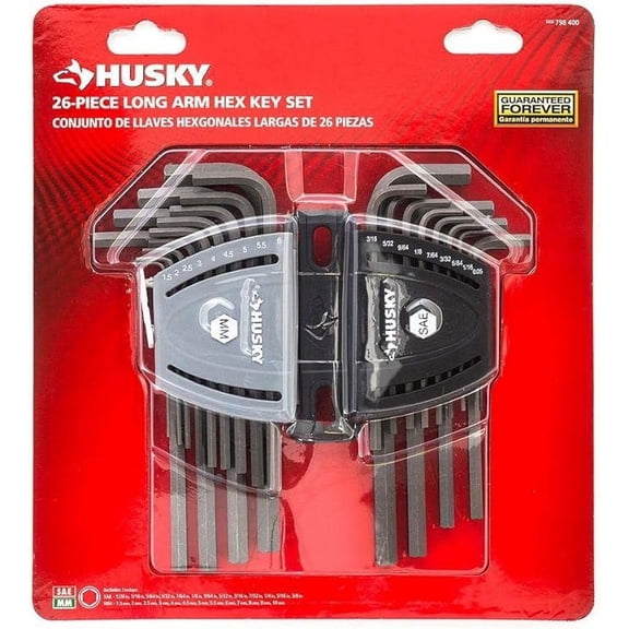 HUSKY H-26PCS Long Arm Hex Key Set