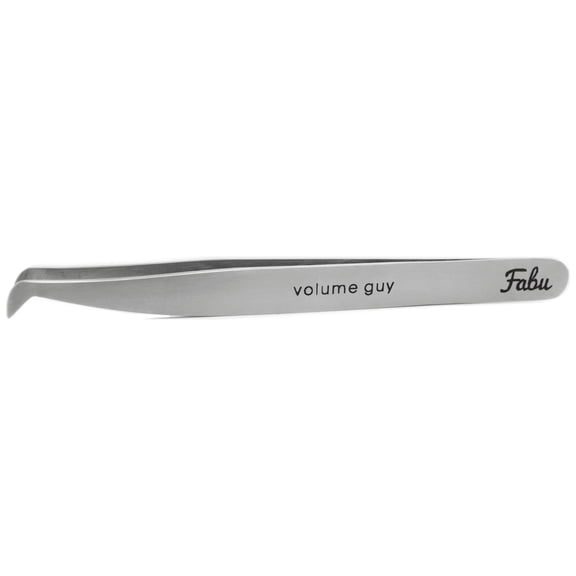 HUSKY (VOLUME GUY) by Fabu PRO Professional False Eyelash Extension Tweezers Lash Extension Tools for Lash Fan Application & Design Smooth Stainless Steel Grip & Firm-Tension Precision