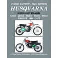 thumbnail image 1 of HUSQVARNA 125cc - 250cc - 360cc - 400cc - 450cc SINGLES 1965-1975 WORKSHOP MANUAL, (Paperback), 1 of 1