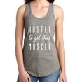 thumbnail image 1 of HUSTLE to get that MUSCLE Racerback Tank, 1 of 2
