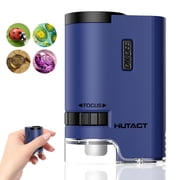 Pocket Microscope for Kids, Handheld Mini Microscope Portable for Adults, Easy to Carry Microscope for Educational Use