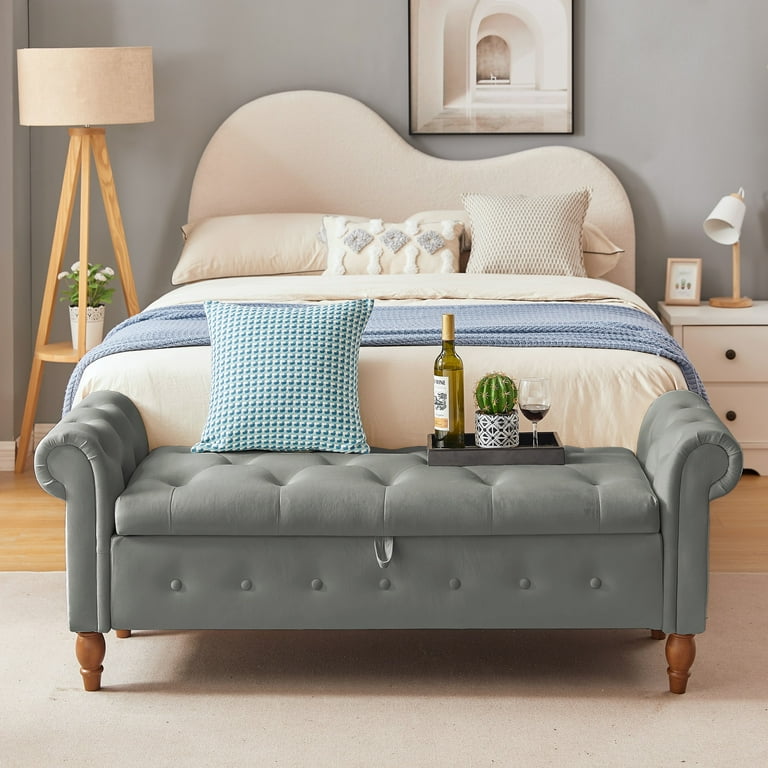 Sitting bench for 2025 bedroom