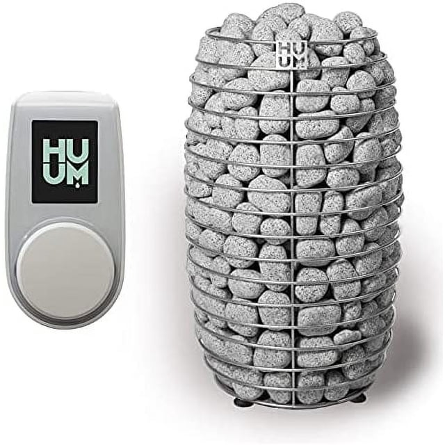 Huum Hive Premium Floor-Mounted Sauna Heater With UKU Control, Extension Box & Sauna Stones (SAK61250) main image 0