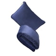 thumbnail image 1 of HUUXIW Cozy Travel Blanket And Pillow High Fine Plush Fabric For Comfort Travel Essentials blue, 1 of 6