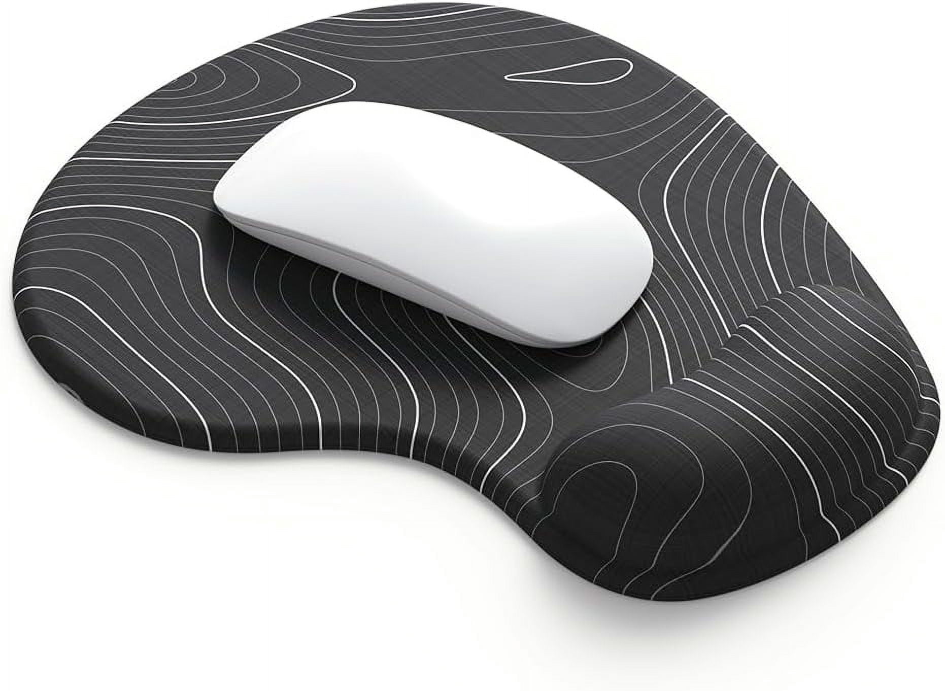 HUVBNAWQ-Office Mousepad with Gel Wrist Support - Ergonomic Gaming ...