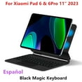 thumbnail image 1 of HUWEI Magic Keyboard Folio For Xiaomi Pad 6 Pad6 11 inch Tablet for MiPad 6 Mi Pad 6 5 Pro 11" Smart Case Backlit keyboard Cover, 1 of 9