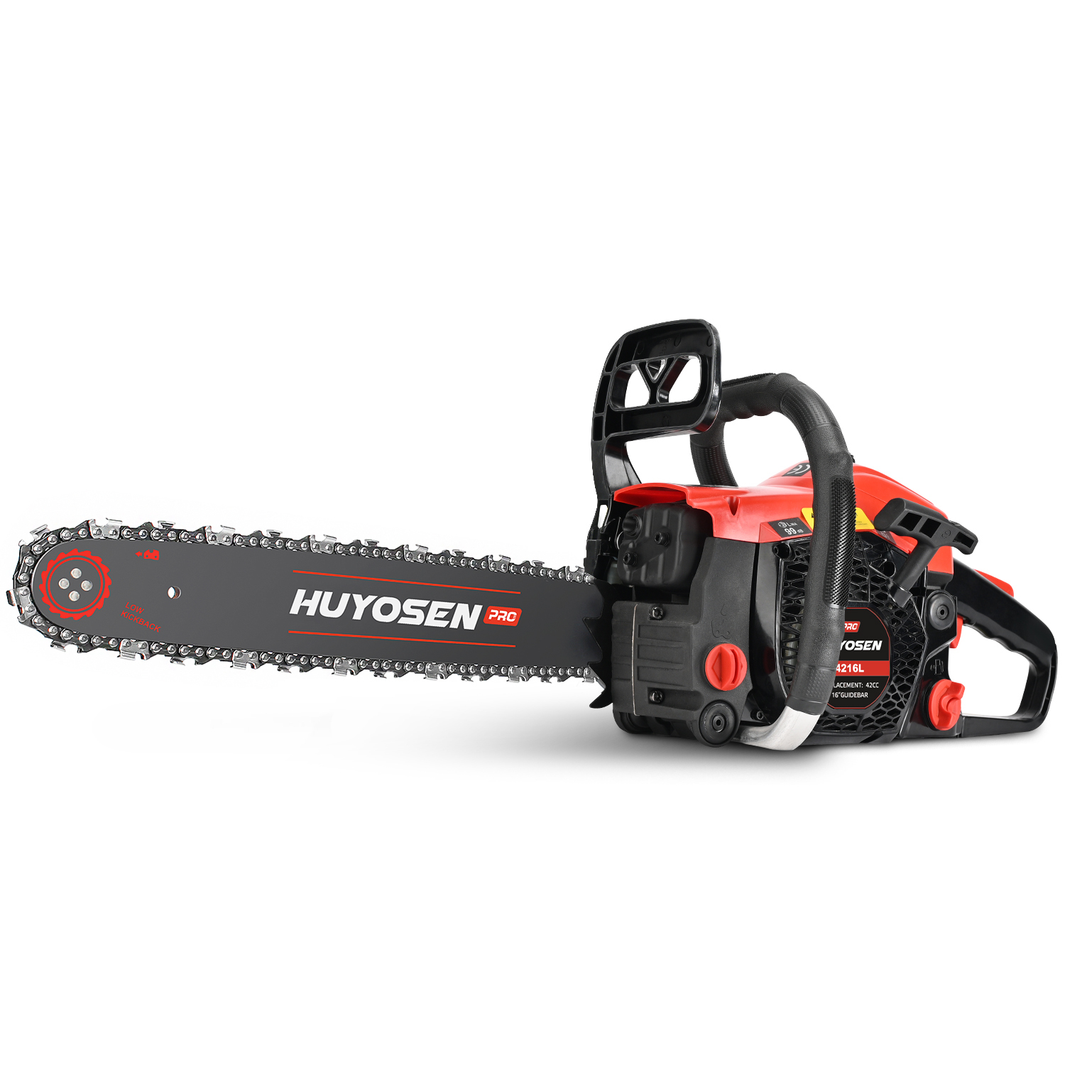HUYOSEN Chainsaw Gas Powered 16 in. 42CC 2Stroke Handheld Cordless